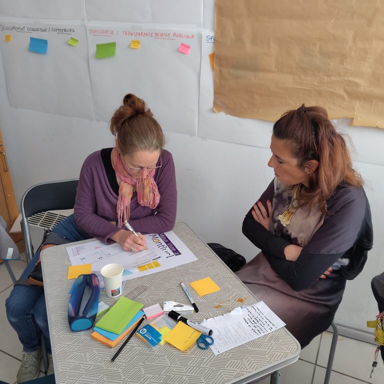 Atelier citoyen du 8/11/25 dans le centre-ville